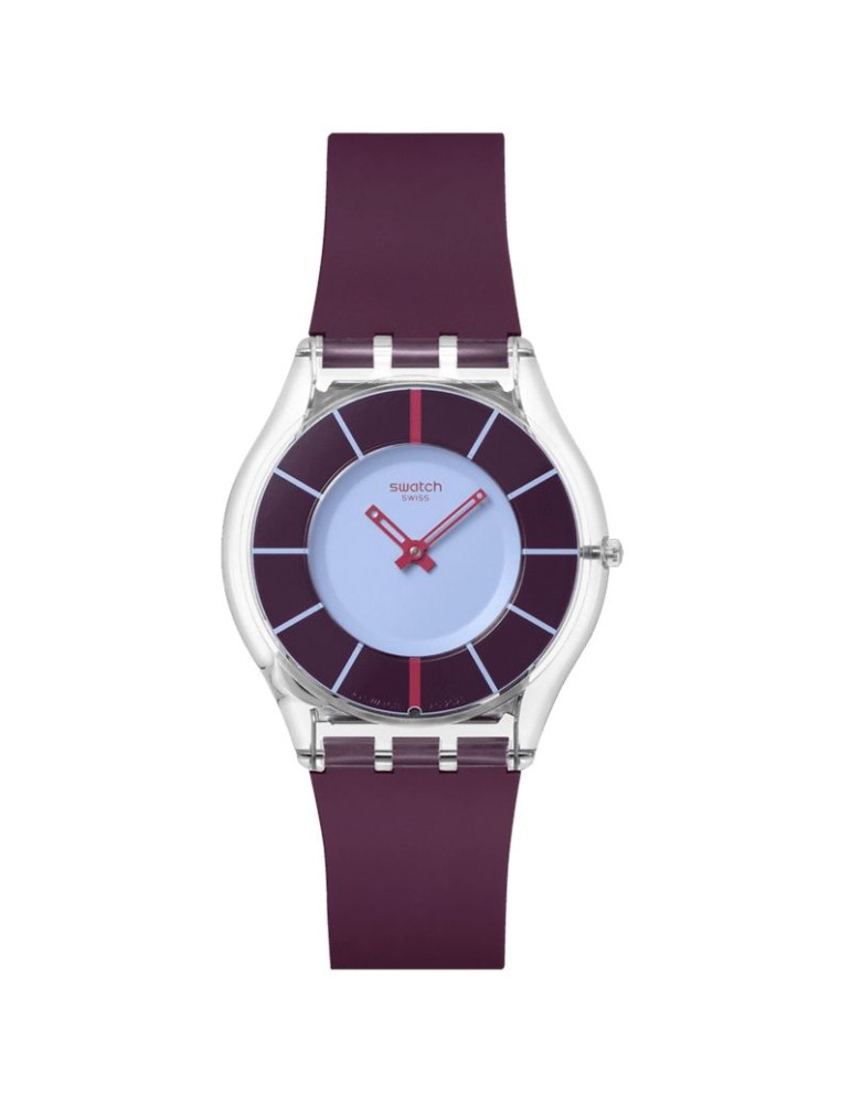 Orologio Swatch - Always on Time - Solo Tempo -Rosso-34mm-Blu-SS08K122