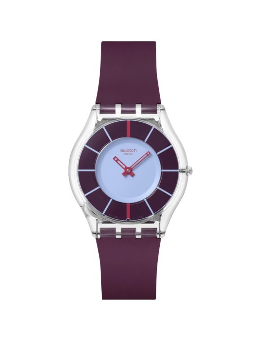 Orologio Swatch - Always on Time - Solo Tempo -Rosso-34mm-Blu-SS08K122