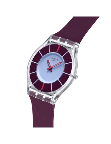 Swatch Watch - Always on Time - Time Only - Red - 34mm - Blue - SS08K122 2