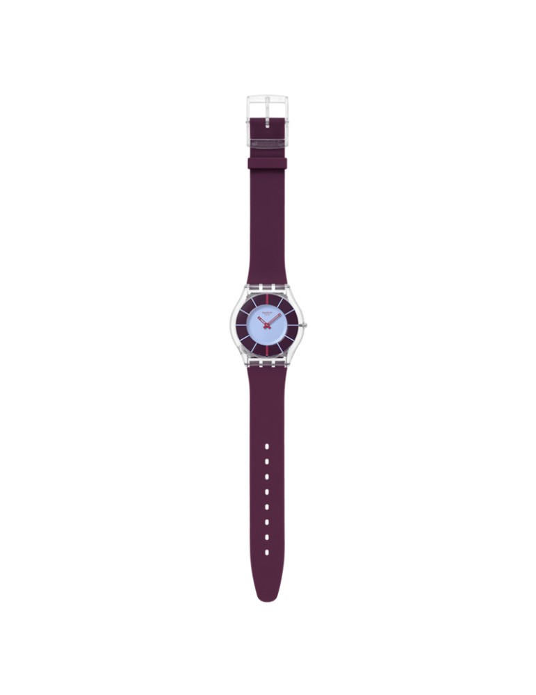 Swatch Watch - Always on Time - Time Only - Red - 34mm - Blue - SS08K122