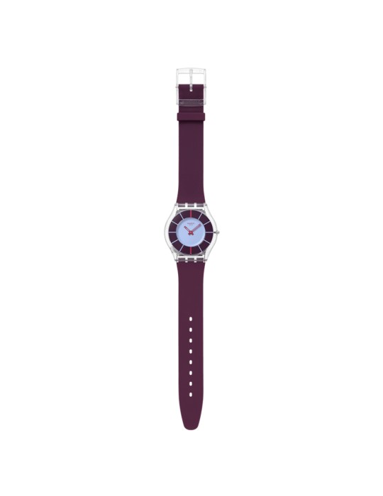 Swatch Watch - Always on Time - Time Only - Red - 34mm - Blue - SS08K122