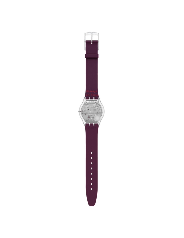 Orologio Swatch - Always on Time - Solo Tempo -Rosso-34mm-Blu-SS08K122