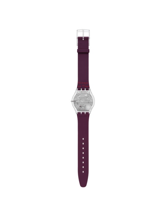Orologio Swatch - Always on Time - Solo Tempo -Rosso-34mm-Blu-SS08K122
