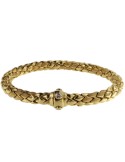 Bracciale Chimento - Stretch in Oro Giallo 18 carati con Diamante 0,03 ct - 20 centimetri - 0