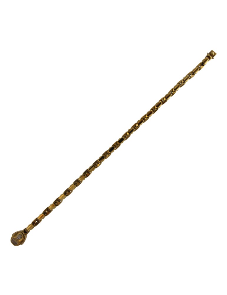 Chimento Bracelet - Tradition Gold Bamboo Classic in 18K Yellow Gold - 20.5 cm - 0
