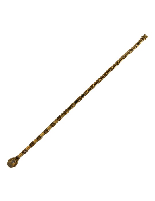 Chimento Bracelet - Tradition Gold Bamboo Classic in 18K Yellow Gold - 20.5 cm - 0