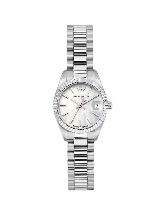 Orologio Philip Watch - Caribe Urban Mini Quarzo 24mm Argento Madreperla - 0
