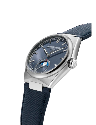 Orologio Frederique Constant - Automatico Moonphase Date Manufacture 39mm Blu - 0 2
