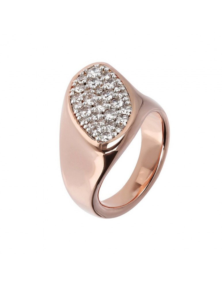 Anello Bronzallure-Altissima-Pavè Diagonale Cubic Zirconia-WSBZ01430W