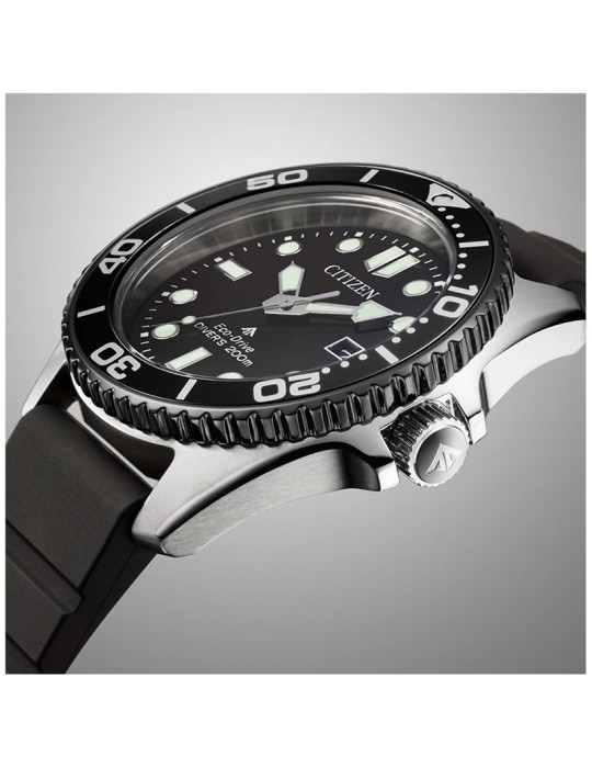 Orologio Citizen Eco-Drive - Promaster - Tempo e Data - 40mm - Nero - BN026607E