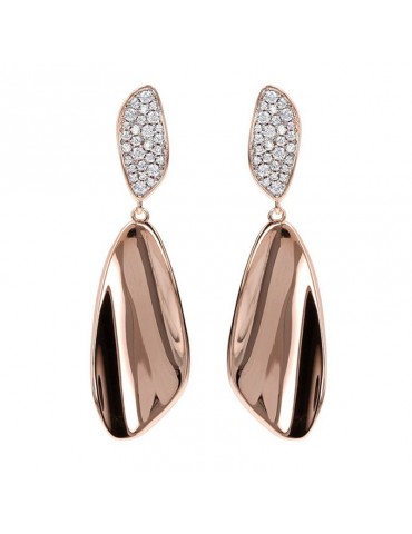 Orecchini Bronzallure - Purezza Pendente Foglia -  WSBZ01454W