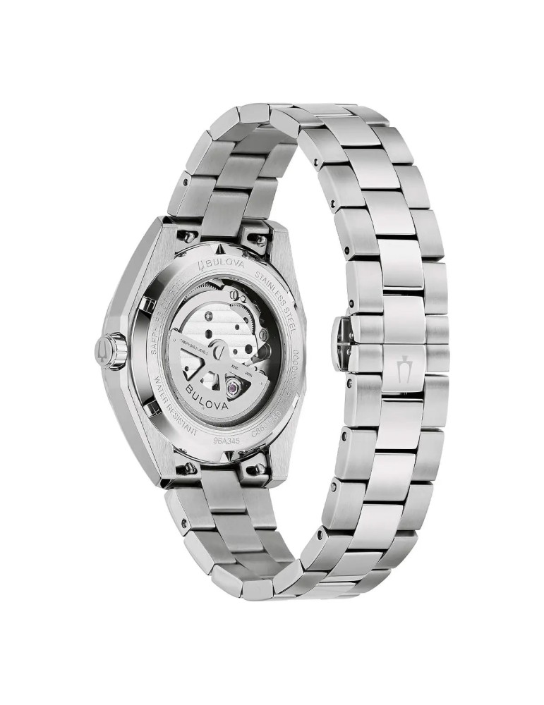 Bulova Watch - Surveyor Automatic 39mm Silver