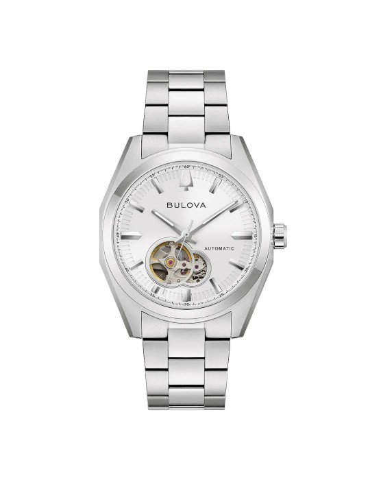 Bulova Watch - Surveyor Automatic 39mm Silver