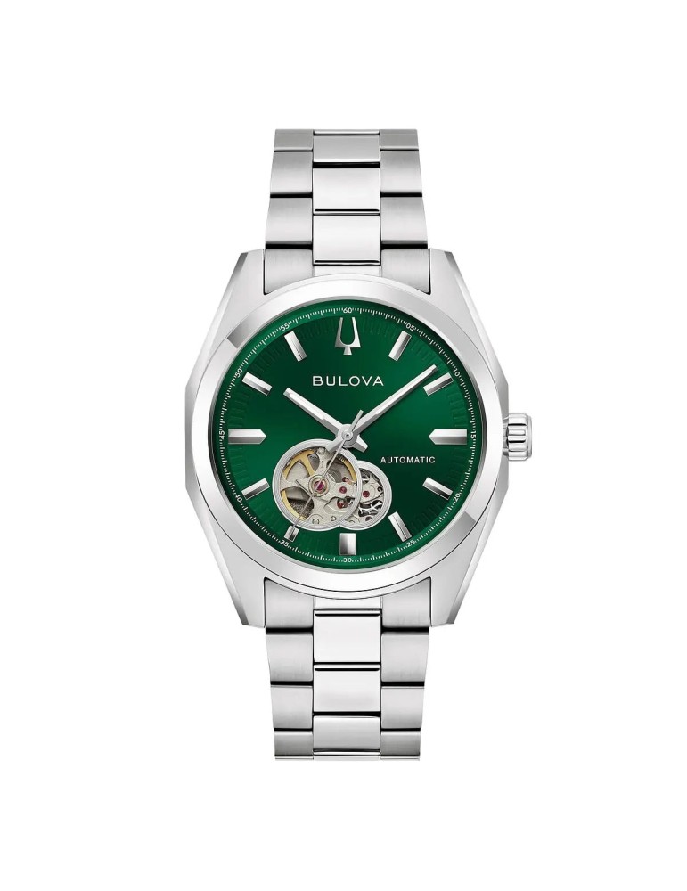Bulova Watch - Surveyor Automatic 39mm Green