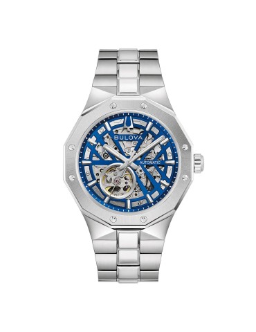 Orologio Bulova - Octagon Prestige Automatico 42mm Blu Skeleton