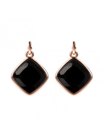 Orecchini Bronzallure - Incanto - Rombo - Onice Nero - WSBZ01461BO