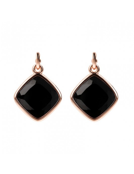 Orecchini Bronzallure - Incanto - Rombo - Onice Nero - WSBZ01461BO