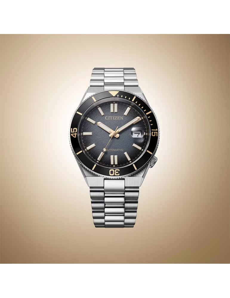 Citizen watch-Automatic-Silver-40 mm-Black-Limited Edition-NJ023857E