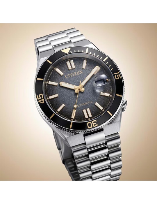Citizen watch-Automatic-Silver-40 mm-Black-Limited Edition-NJ023857E
