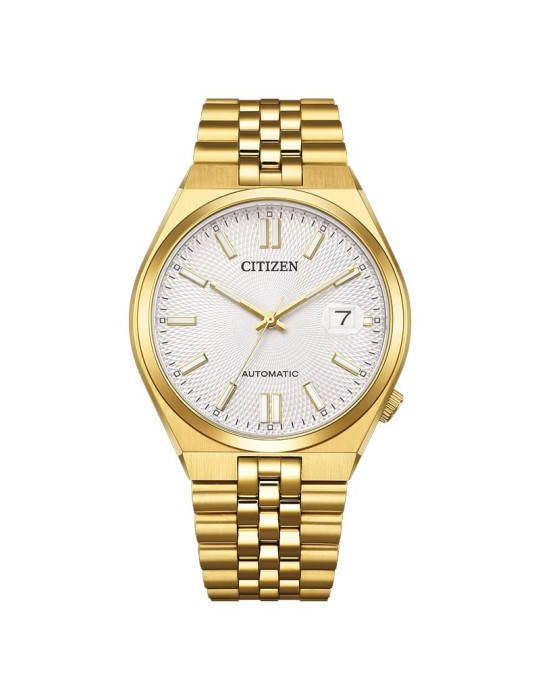 Orologio Citizen - Tsuyosa 60 - Automatico -Silver-40mm-Gold-NK002250A