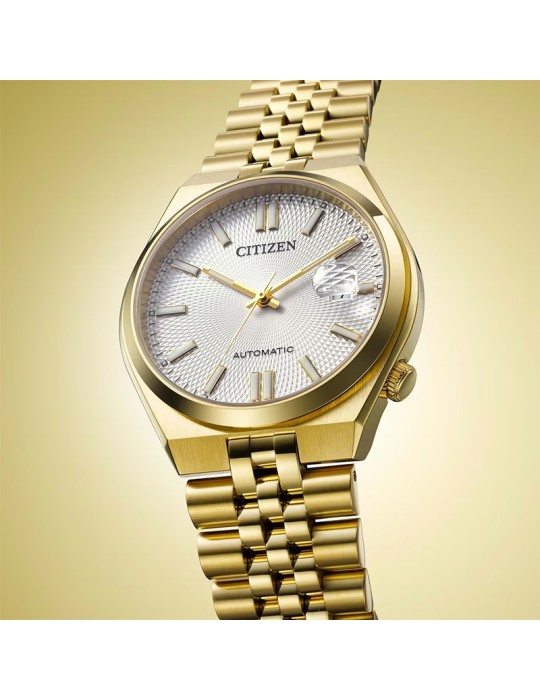 Citizen watch - Tsuyosa 60 - Automatic - Silver-40mm-Gold-NK002250A