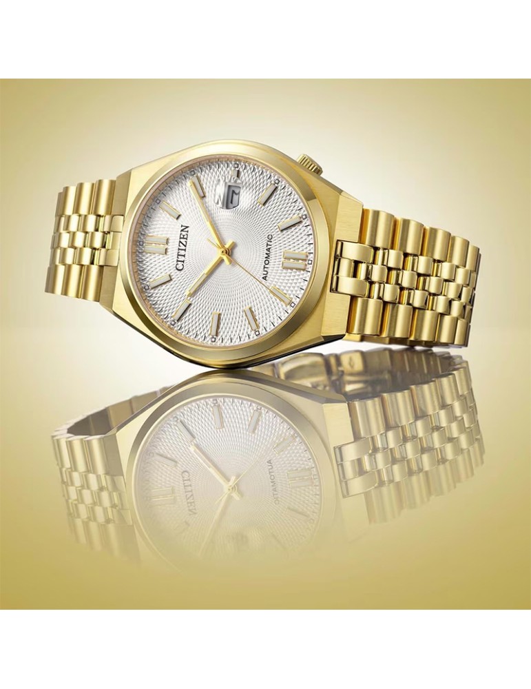 Citizen watch - Tsuyosa 60 - Automatic - Silver-40mm-Gold-NK002250A