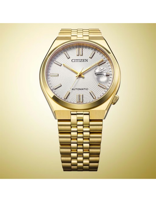 Citizen watch - Tsuyosa 60 - Automatic - Silver-40mm-Gold-NK002250A
