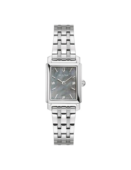 Orologio Bulova - Sutton Tank Quarzo 21mm Madreperla Grigio