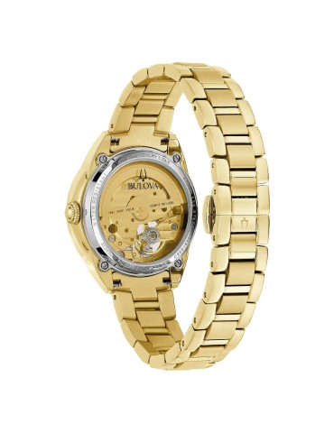 Bulova Watch - Sutton Lady Automatic 34.5mm Gold-Tone 2