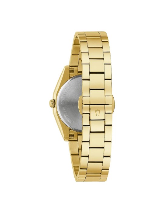 Bulova Watch - Surveyor Quartz 31mm Mother-of-Pearl with Natural Diamonds