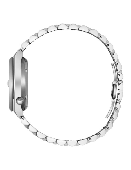 Orologio Citizen - Tsuyosa 60 - Automatico-37mm-Silver-Verde-NK003051X