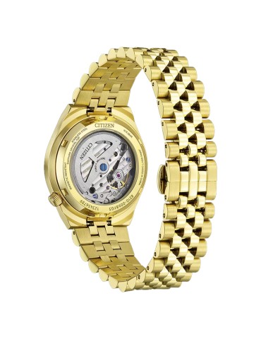 Citizen Men's Watch - Automatic - 37mm - White - Gold-NK0032-56A 2