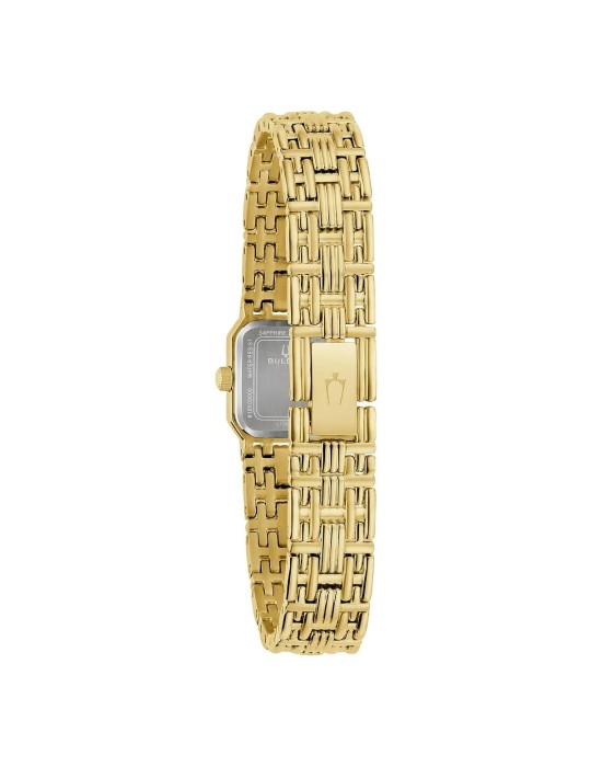 Bulova Watch - Goddess of Time Sophia Quartz 15mm Gold-Tone