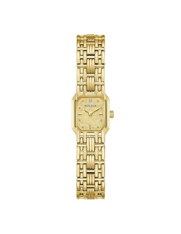 Bulova Watch - Goddess of Time Sophia Quartz 15mm Gold-Tone