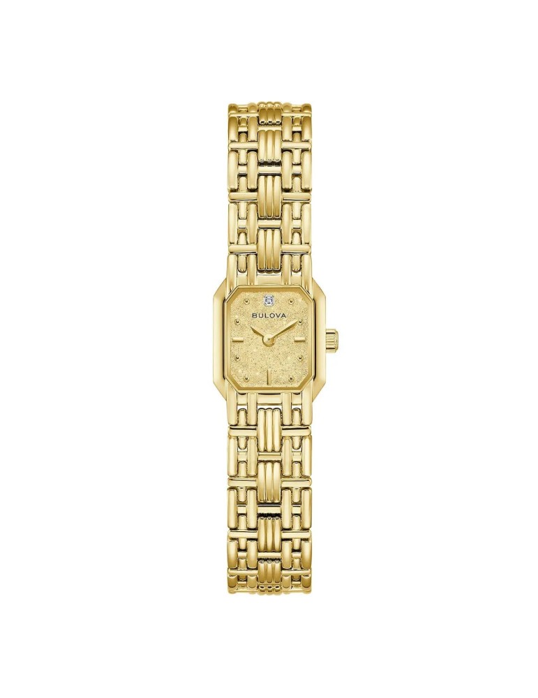 Bulova Watch - Goddess of Time Sophia Quartz 15mm Gold-Tone