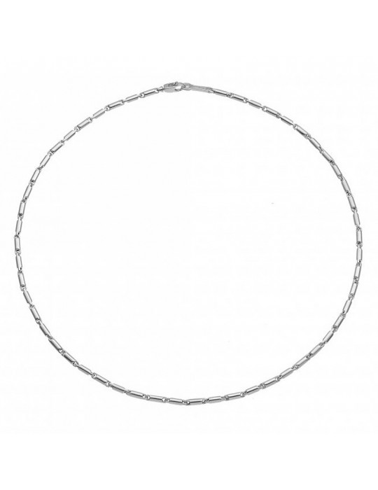 Girocollo Chimento Tradition Gold Bamboo Classic 50 cm da Uomo - 0