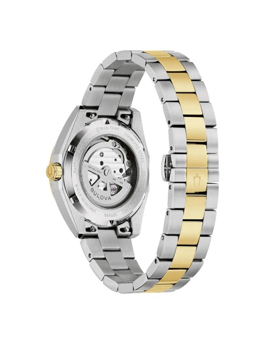 Bulova Watch - Surveyor Automatic 39mm Two-Tone Green