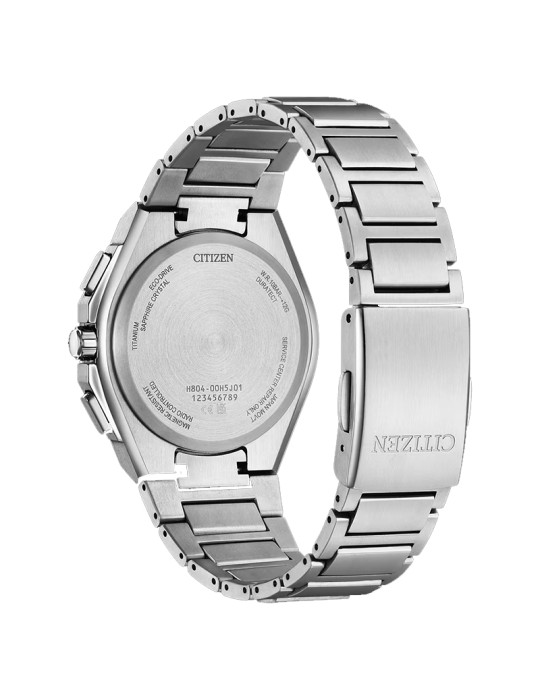 Orologio Citizen - Radiocontrollato - 40,5mm - Silver -Verde-AT839853X