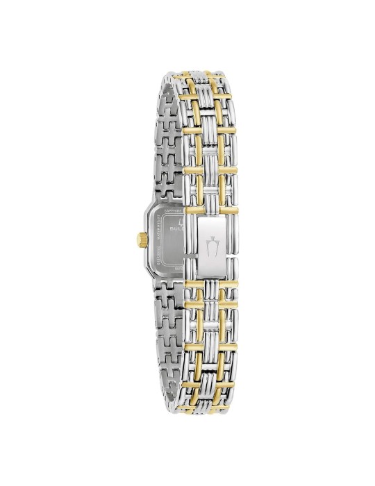 Bulova Watch - Goddess of Time Sophia Quartz 15mm Silver-Tone & Gold-Tone