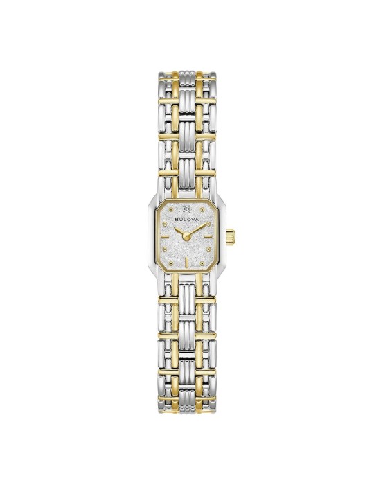 Bulova Watch - Goddess of Time Sophia Quartz 15mm Silver-Tone & Gold-Tone