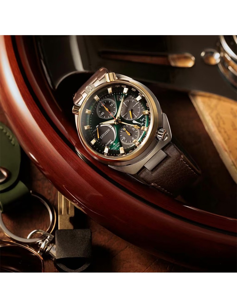 Orologio Citizen - Eco-Drive - 44,5mm -Verde-Limited Edition-AV010406W