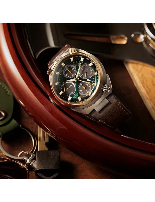 Orologio Citizen - Eco-Drive - 44,5mm -Verde-Limited Edition-AV010406W