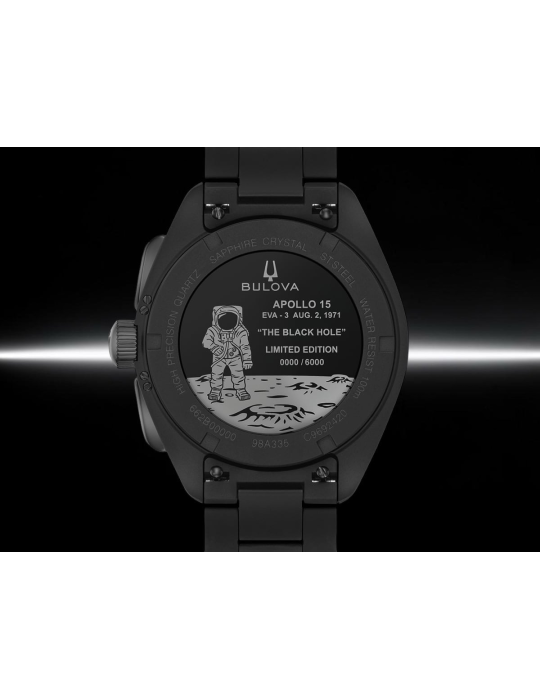 Bulova Watch - Lunar Pilot Black Hole Limited Edition Chronograph 41mm - 0