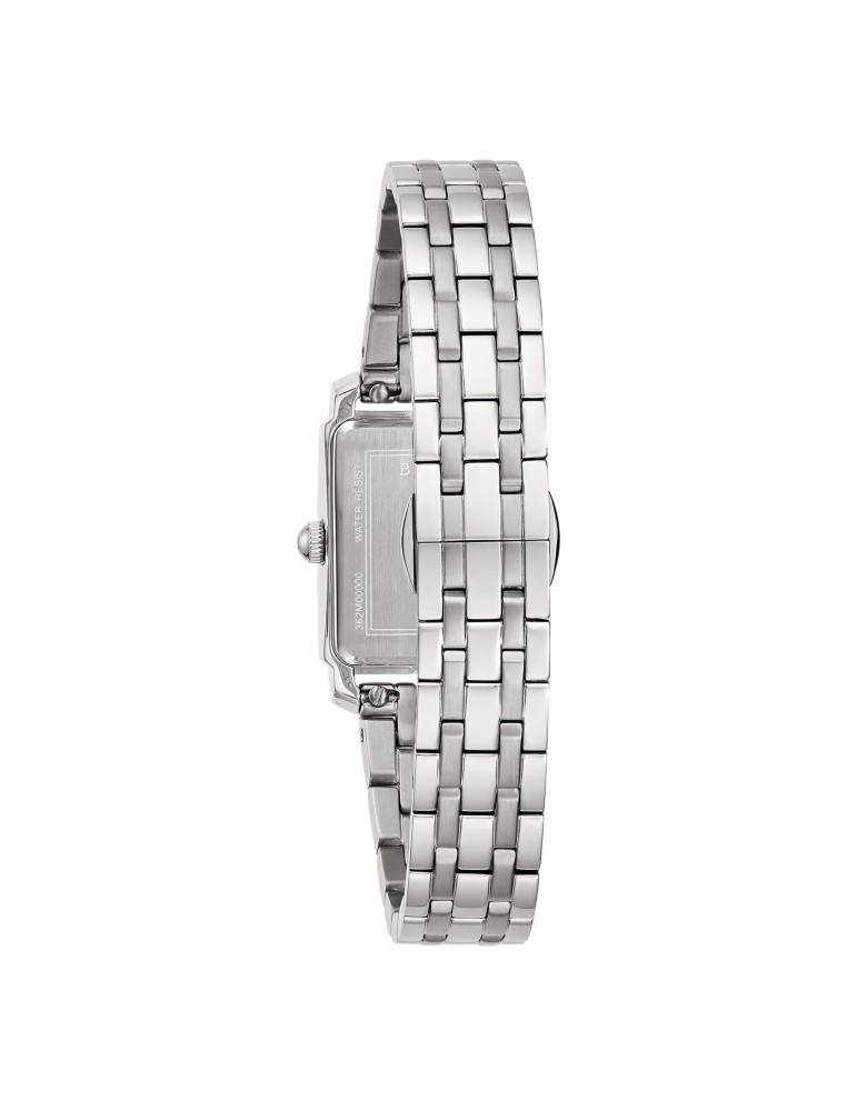 Orologio Bulova - Sutton Tank Quarzo 21mm Madreperla Azzurro con Diamanti Naturali - 0