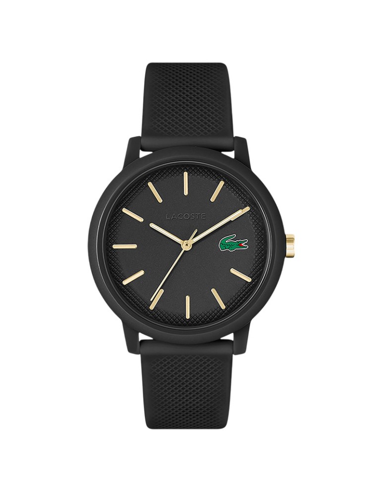 Lacoste Watch - Only Time - Black - 42 mm - Golden Details-2011233