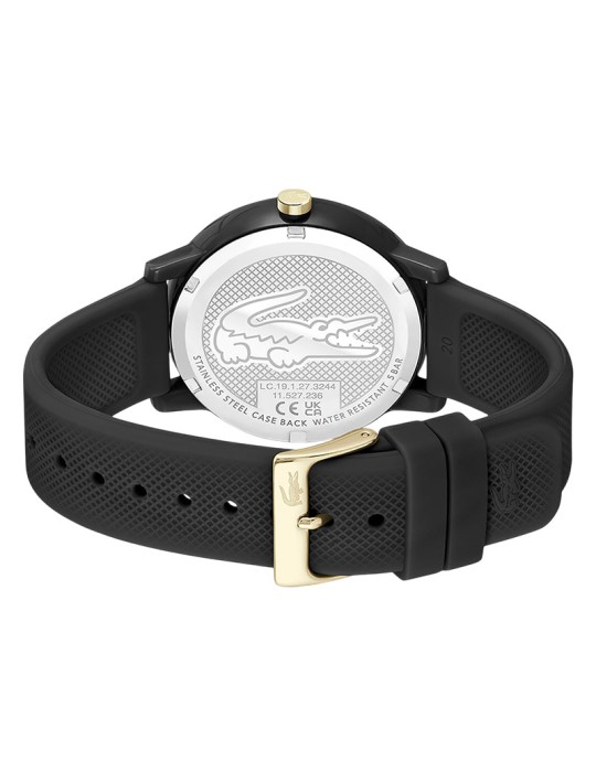 Orologio Lacoste - Solo Tempo - Nero - 42 mm - Dettagli Dorati-2011233