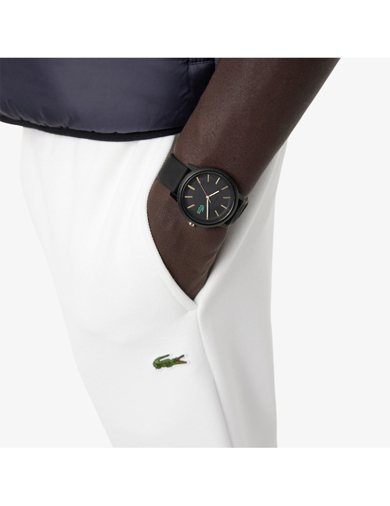 Lacoste Watch - Only Time - Black - 42 mm - Golden Details-2011233
