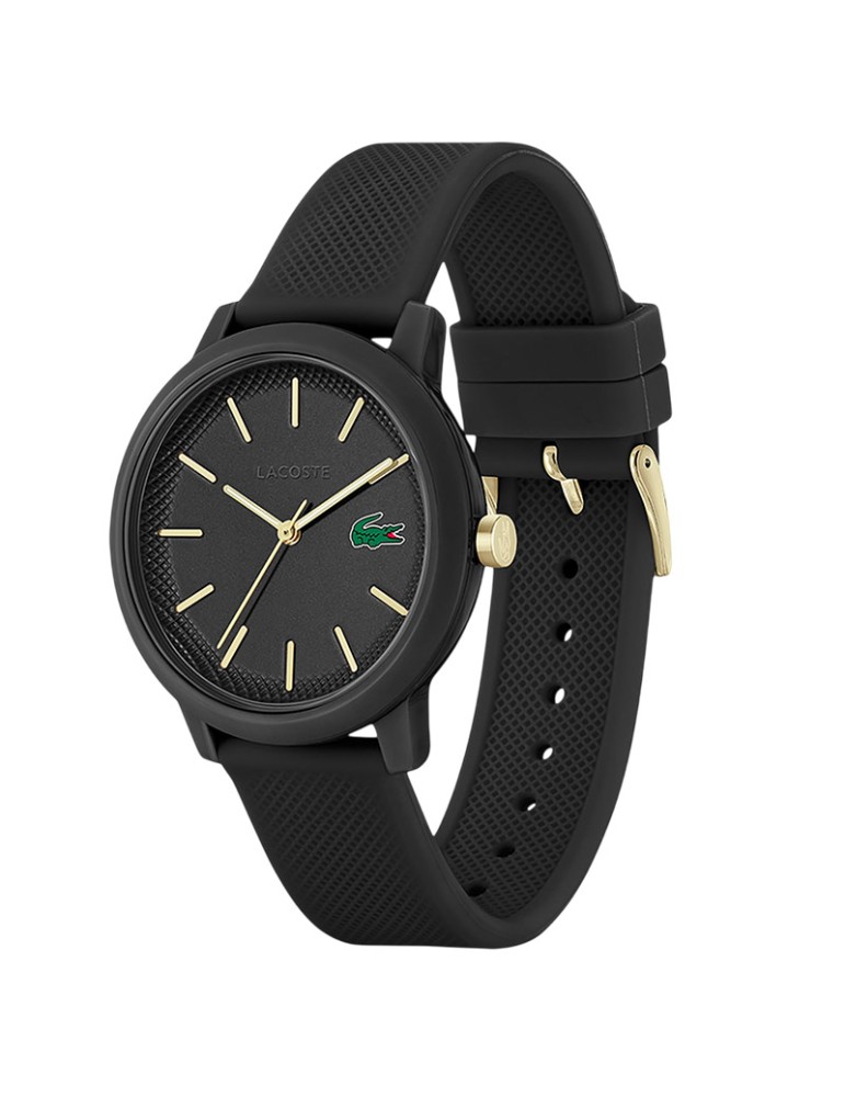Orologio Lacoste - Solo Tempo - Nero - 42 mm - Dettagli Dorati-2011233