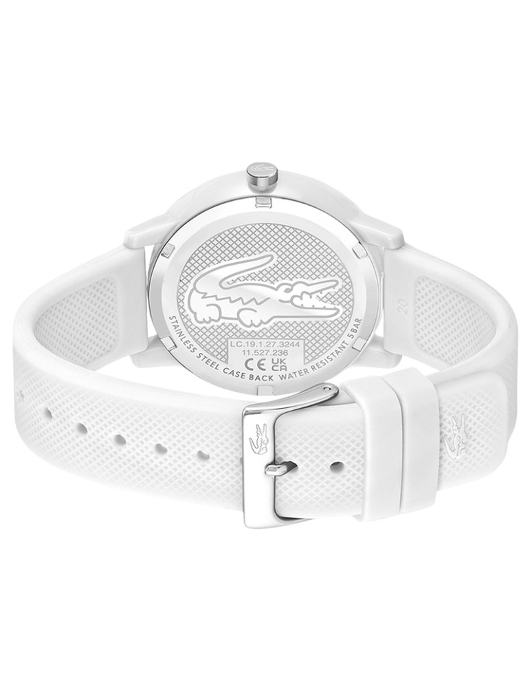 Orologio Lacoste - Bianco - Lancette Coccodrillo Verdi - 42mm -2011308