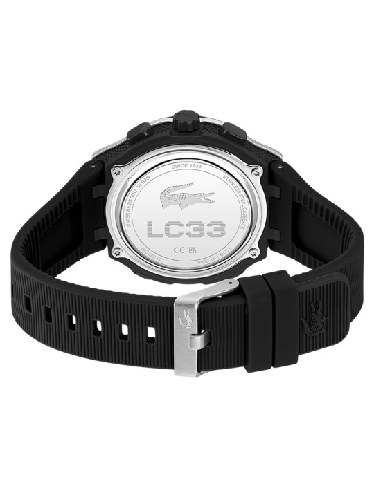 Lacoste Watch - LC33 - Multifunction - Black and Silver - 45mm-2011516